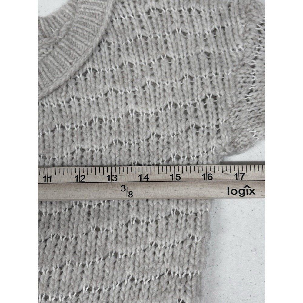 American Eagle Outfitters Sweater Women S/P Beige Long Sleeve Pullover Vintage - Picture 8 of 10